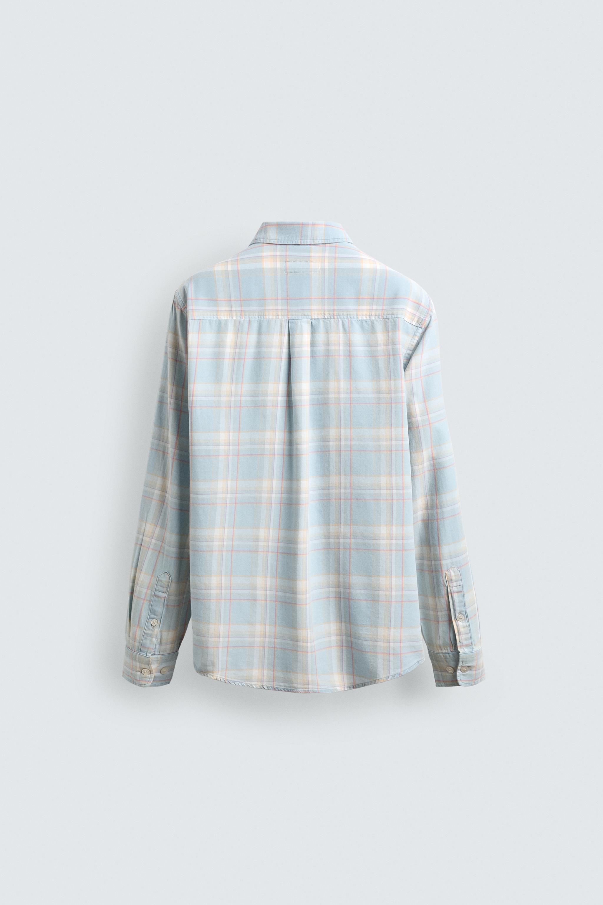 LIGHTWEIGHT DENIM SHIRT AARON LEVINE X ZARA